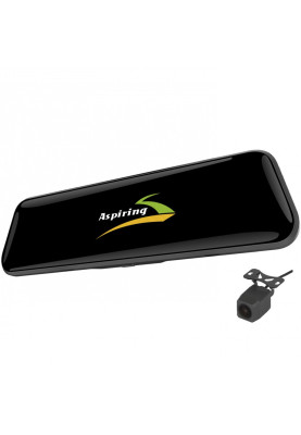 Відеореєстратор Aspiring Maxi 4 Speedcam, WIFI, GPS, 4K, X2 Camers (дзеркало заднього виду)