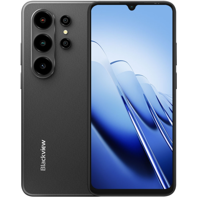 Смартфон Blackview WAVE 10 6.88" HD /8GB/256GB/ T7250 /5000mAh/ 32+13Мп / Black