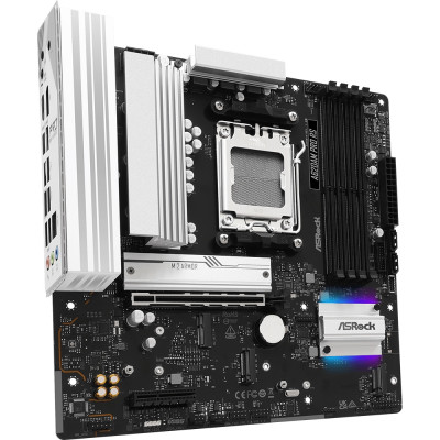 ASRock A620AM PRO RS (AM5/A620A, 4*DDR5, PCIex16, DP/HDMI, 2xSATA, 3xM.2, 2.5GLan, 8ch, mATX)