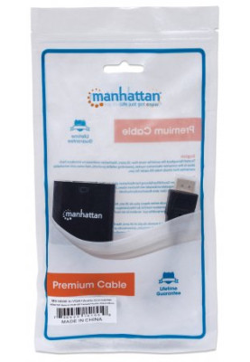 Перехідник HDMI M -> VGA F (з аудіо інтерфейсом) Manhattan