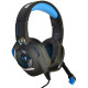 Гарнітура Microlab G4, 3,5мм+USB, Black-Blue