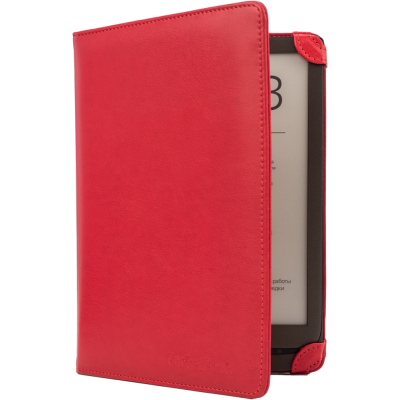 Обкладинка PocketBook 7.8" для PB740, кутики, червона