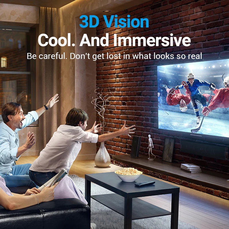 Кабель HDMI M - M, 2.0  м, V2.1, 8K 60Гц обплетення, чорний Vention