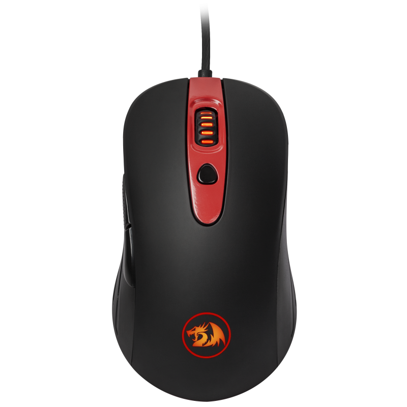 Мишка Redragon Gerderus, ігрова, 7200dpi., 7кн., чорна