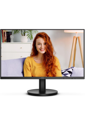 TFT 23.8" AOC 24B3HMA2, VA, 100Hz, 1ms, VGA, HDMI, колонки, чорний