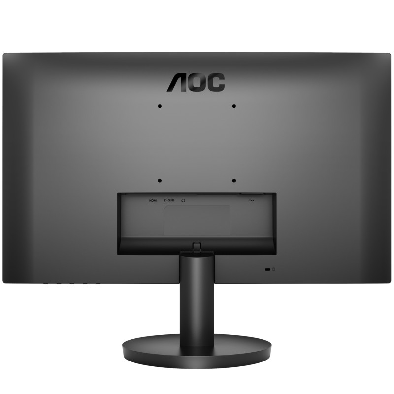 TFT 23.8" AOC 24B3HMA2, VA, 100Hz, 1ms, VGA, HDMI, колонки, чорний
