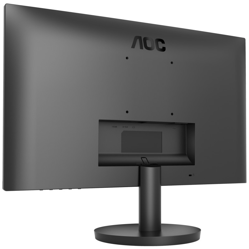 TFT 23.8" AOC 24B3HMA2, VA, 100Hz, 1ms, VGA, HDMI, колонки, чорний