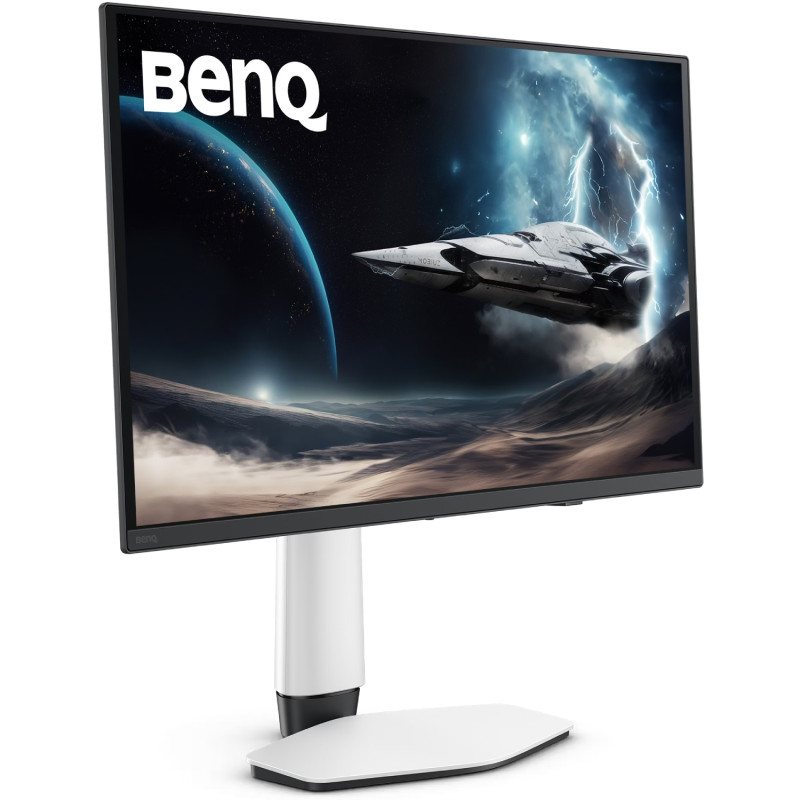 TFT 27" BenQ EX271QZ, OLED, QHD, 500Hz, HDMIx2, DP, USB-C, HAS, Pivot, білий