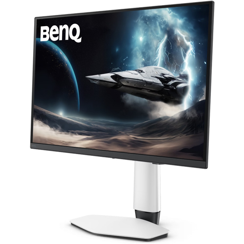 TFT 27" BenQ EX271QZ, OLED, QHD, 500Hz, HDMIx2, DP, USB-C, HAS, Pivot, білий