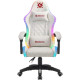 Крісло ігрове Defender Energy, Клас 4, 50мм, PU, RGB, біле