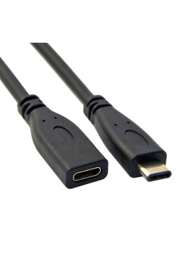 Кабель-подовжувач USB3.1 Type-C M - Type-C F 3.0 м Gen2, 20 Gbps, 4K 60Hz, 100W 5A