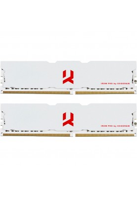 Пам'ять DDR4 16Gb 3600MHz (2*8Gb) GoodRAM IRDM PRO CRIMSON WHITE, Kit Retail