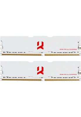 Пам'ять DDR4 16Gb 3600MHz (2*8Gb) GoodRAM IRDM PRO CRIMSON WHITE, Kit Retail