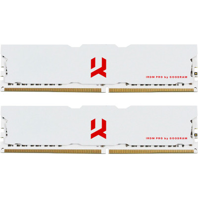 Пам'ять DDR4 16Gb 3600MHz (2*8Gb) GoodRAM IRDM PRO CRIMSON WHITE, Kit Retail