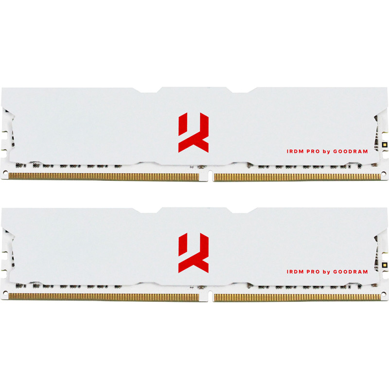 Пам'ять DDR4 16Gb 3600MHz (2*8Gb) GoodRAM IRDM PRO CRIMSON WHITE, Kit Retail
