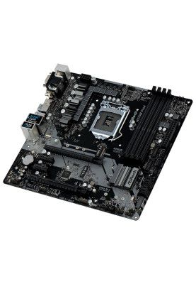 ASRock H370M PRO4/REF (1151/H370, 4*DDR4,2xPCIe x16, 6xSATAІІІ, RAID, GLan, 8ch, mATX)