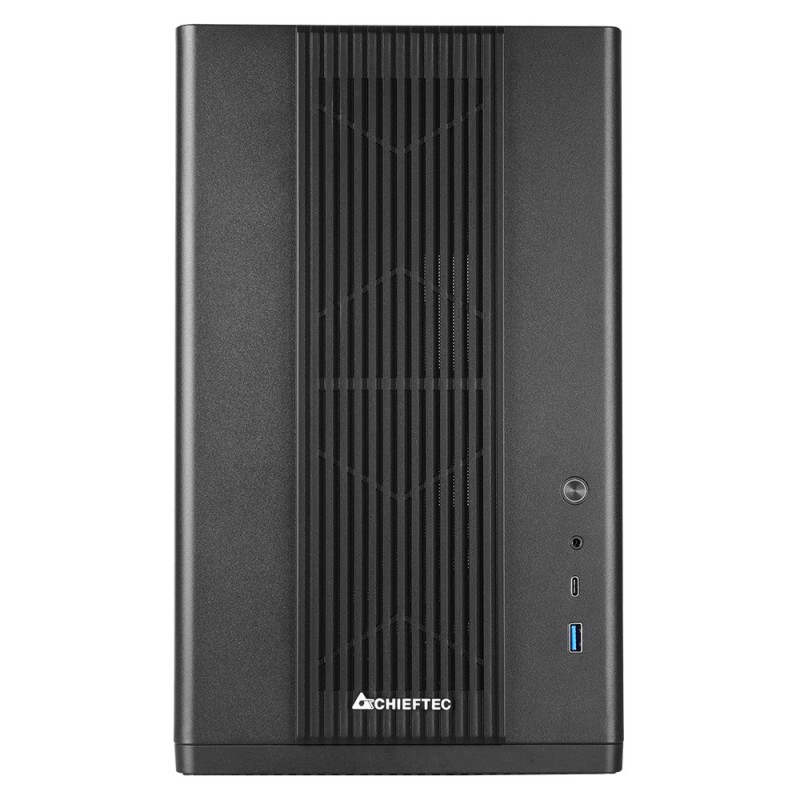 Корпус Chieftec UNI BX-10B-OP mATX, без БЖ, Black