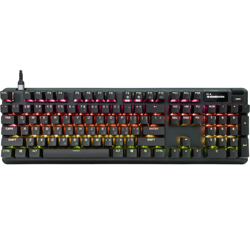 Клавіатура ігрова оптична  SteelSeries Apex Pro Gen 3 - UA