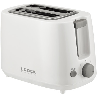 Тостер BROCK BT 1006 WH 700Вт/ 2 відділення/мех. управління/білий
