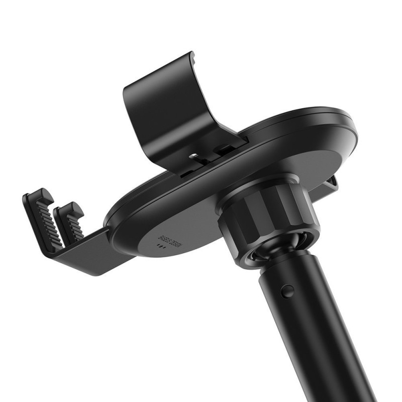 Автомобільне кріплення для смартфона 4.7-6.5" Gravity Simplism (На Присоску) Baseus Чорне