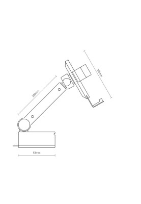 Автомобільне кріплення для смартфона 4.7-6.5" Gravity Simplism (На Присоску) Baseus Чорне