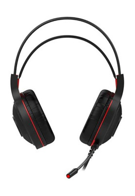 Ігрова гарнітура Havit HV-H2011D, RGB пiдсвiтка black/red