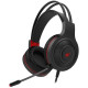 Ігрова гарнітура Havit HV-H2011D, RGB пiдсвiтка black/red