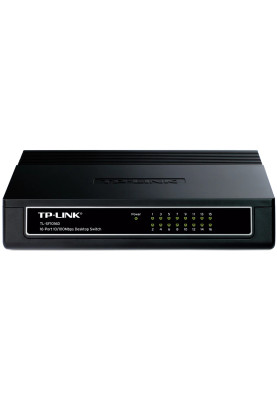 Комутатор TP-Link TL-SF1016D, 16 портовий, 10/100