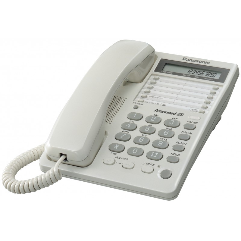 Телефон Panasonic KX-TS2365UAW, білий