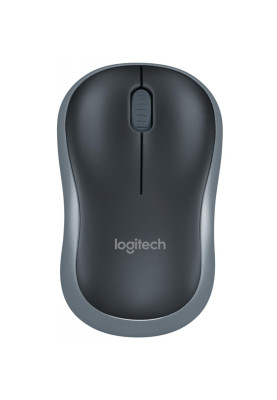Мишка Logitech M185 бездротова, Grey