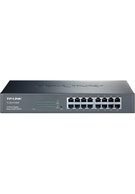 Комутатор TP-Link TL-SG1016DE, 16 портовий, 10/100/1000