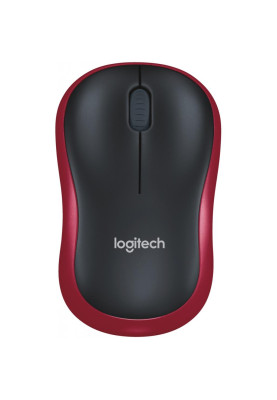 Мишка Logitech M185 бездротова, Red