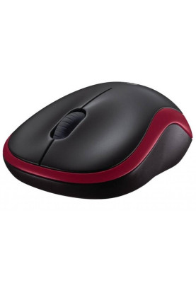 Мишка Logitech M185 бездротова, Red