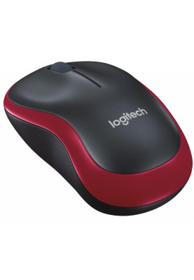 Мишка Logitech M185 бездротова, Red