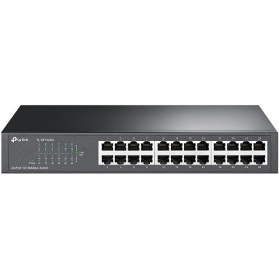 Комутатор TP-Link TL-SF1024D, 24 портовий, 10/100
