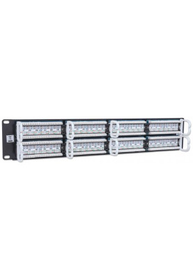 Патч-панель 19", 48xRJ45, UTP, Cat.5e, 2unit, Intellinet
