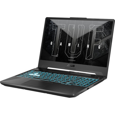 Ноутбук ASUS TUF Gaming A15 15.6`FHD IPS 144Hz/R5-7535HS/16/512SSD/RTX2050 4GB/DOS/Black (FA506NF-HN031)