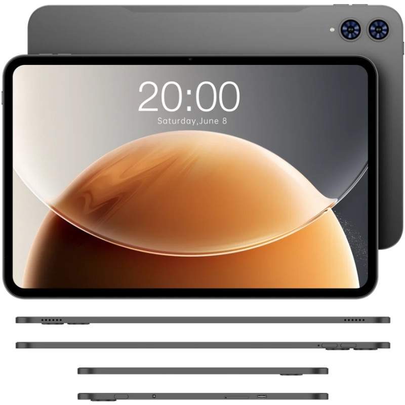 Планшет Teclast T65 13.4” FHD 120Hz / 6GB / 256GB / T7280 / 10000mAh / LTE / 5+13Mp / Metal /Grey