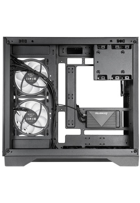 Корпус Chieftec VISIO GM-30B-TG-OP ATX, без БЖ, Black