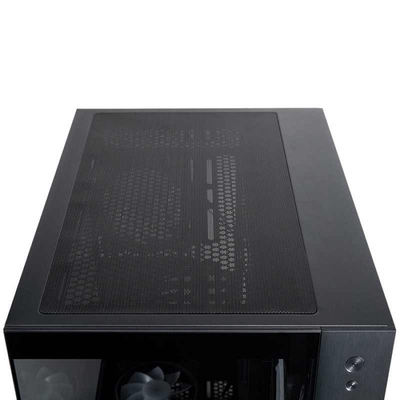 Корпус Chieftec VISIO GM-30B-TG-OP ATX, без БЖ, Black