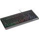 Клавіатура ігрова 2E Gaming KG320 LED USB Black Ukr