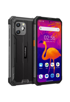 Смартфон Blackview BV8900 6.5" FHD+/8GB256/GB/P90/ 10000mAh / 64+16Мп Thermal / NFC/ IP69K / Black