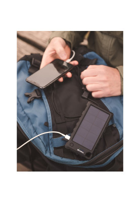 Повербанк сонячна Sandberg Outdoor 10000 mAh, USB, Type-C OUT, LED ліхтар
