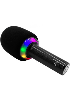 Мiкрофон Media-Tech Karaoke IDOL, Wireless, Bluetooth колонка, RGB, чорний