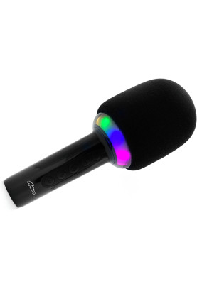 Мiкрофон Media-Tech Karaoke IDOL, Wireless, Bluetooth колонка, RGB, чорний