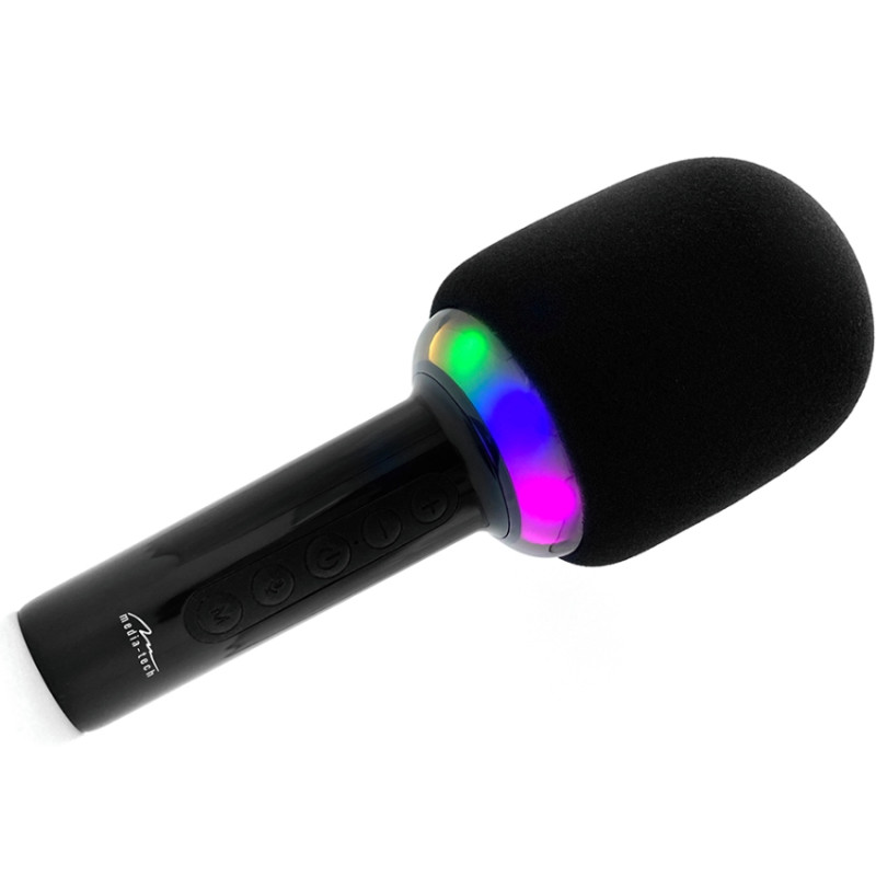 Мiкрофон Media-Tech Karaoke IDOL, Wireless, Bluetooth колонка, RGB, чорний