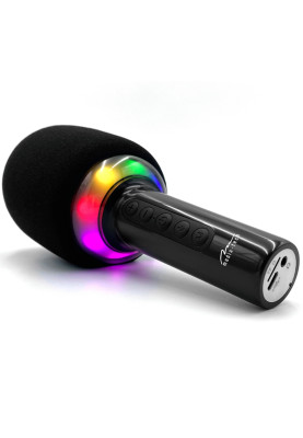 Мiкрофон Media-Tech Karaoke IDOL, Wireless, Bluetooth колонка, RGB, чорний
