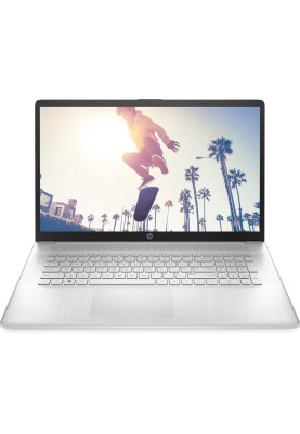 Ноутбук HP 17-cp3005ua 17.3" FHD IPS, 250n/Ryzen 7 7730U (2.0-4.5)/16Gb/SSD512Gb/Radeon/FPS/DOS/Сріблястий (832W6EA)
