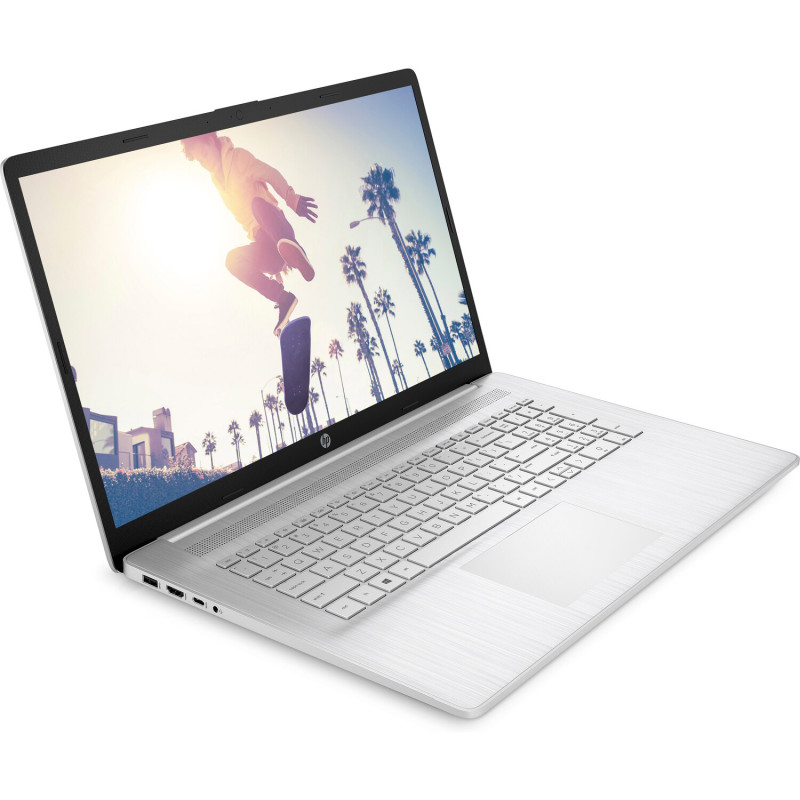 Ноутбук HP 17-cp3005ua 17.3" FHD IPS, 250n/Ryzen 7 7730U (2.0-4.5)/16Gb/SSD512Gb/Radeon/FPS/DOS/Сріблястий (832W6EA)