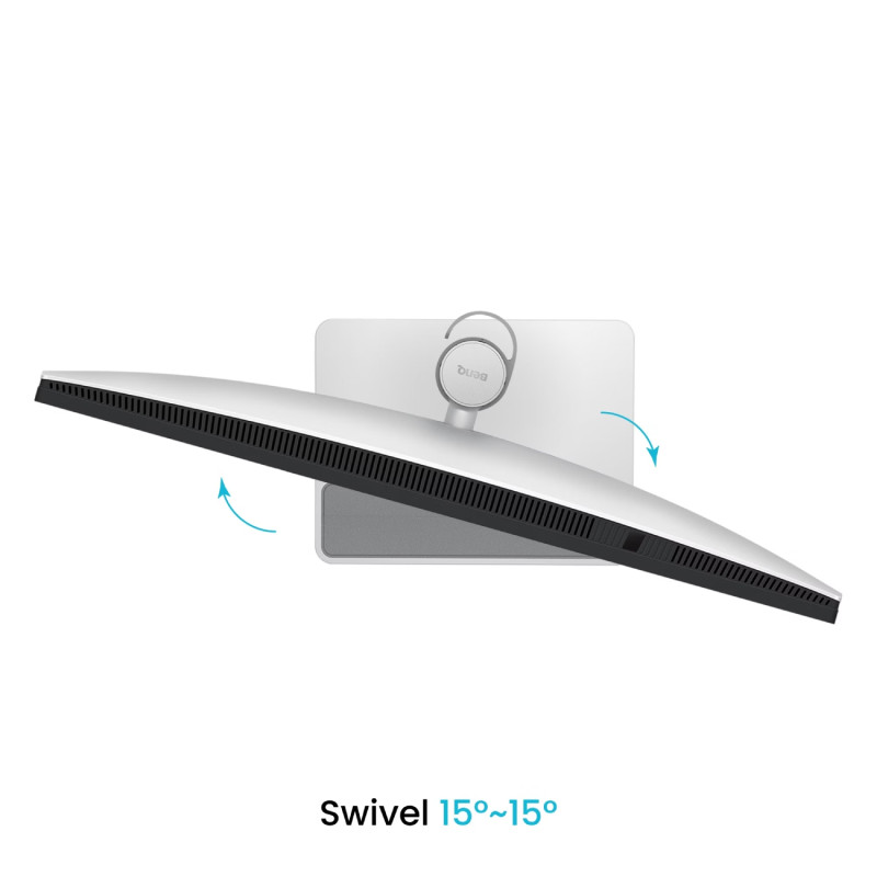 TFT 31.5" BenQ MA320UP, IPS, 4K, 2хHDMI, USB-C, HAS, Pivot, кол., сріблясто-сірий